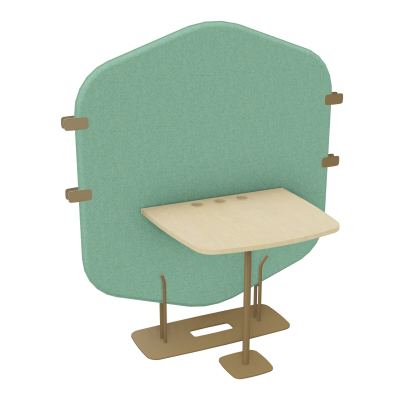 MARGOT CLOISON + TABLE - L122,7XH144,8XP75 CM