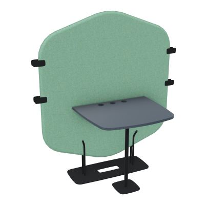 MARGOT CLOISON + TABLE - L122,7XH144,8XP75 CM DF ZP R6