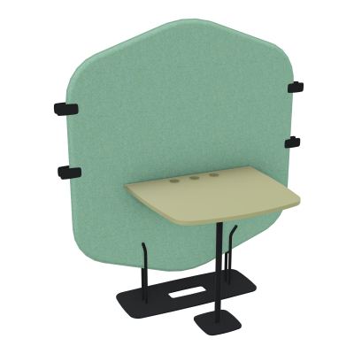 MARGOT CLOISON + TABLE - L122,7XH144,8XP75 CM DF ZP R7