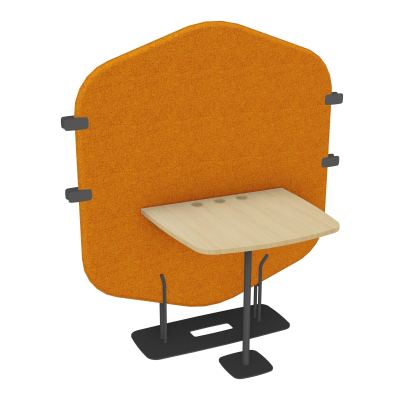 MARGOT CLOISON + TABLE - L122,7XH144,8XP75 CM DI SC R1