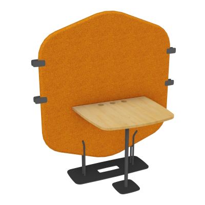 MARGOT CLOISON + TABLE - L122,7XH144,8XP75 CM DI SC R5