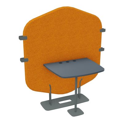 MARGOT CLOISON + TABLE - L122,7XH144,8XP75 CM DI SU R6