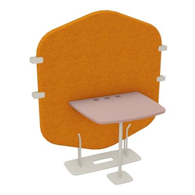 MARGOT CLOISON + TABLE - L122,7XH144,8XP75 CM DI ZC R8