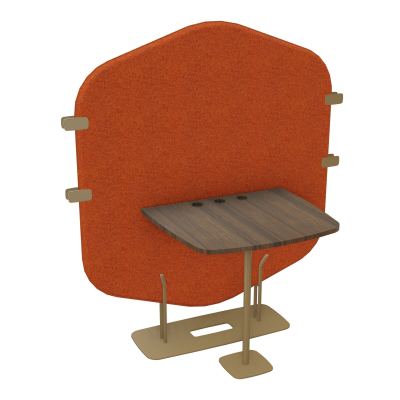 MARGOT CLOISON + TABLE - L122,7XH144,8XP75 CM