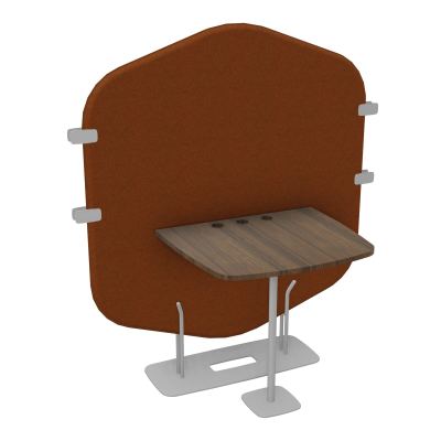 MARGOT CLOISON + TABLE - L122,7XH144,8XP75 CM