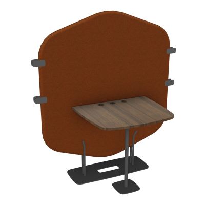 MARGOT CLOISON + TABLE - L122,7XH144,8XP75 CM