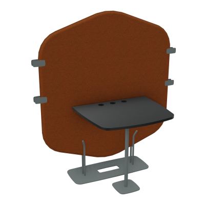 MARGOT CLOISON + TABLE - L122,7XH144,8XP75 CM DZ SU R9