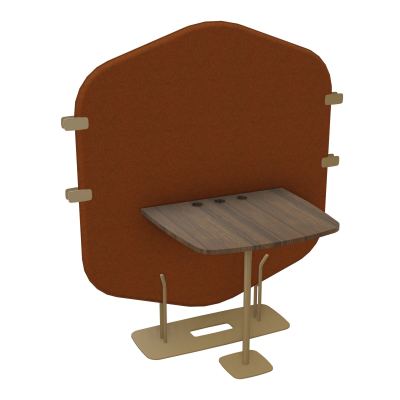 MARGOT CLOISON + TABLE - L122,7XH144,8XP75 CM