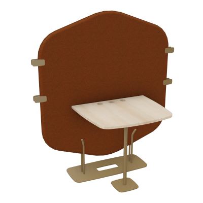 MARGOT CLOISON + TABLE - L122,7XH144,8XP75 CM