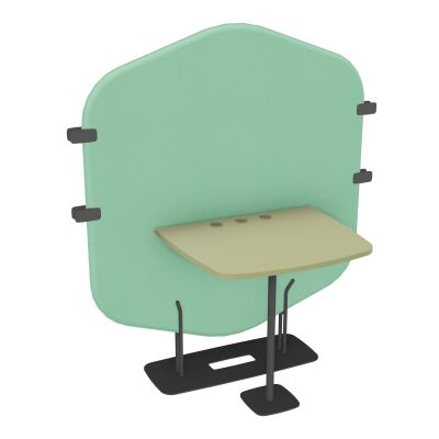 MARGOT CLOISON + TABLE - L122,7XH144,8XP75 CM E4 SC R7