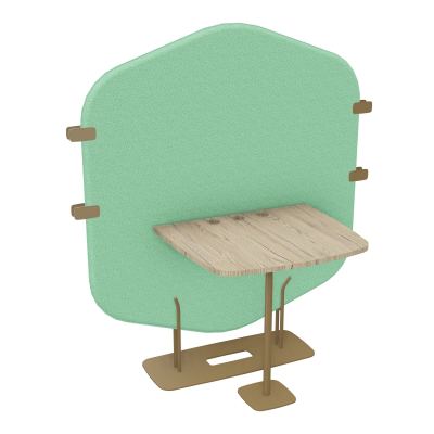 MARGOT CLOISON + TABLE - L122,7XH144,8XP75 CM