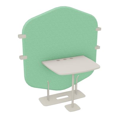 MARGOT CLOISON + TABLE - L122,7XH144,8XP75 CM
