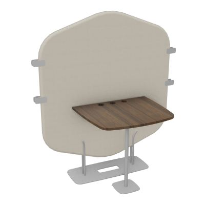 MARGOT CLOISON + TABLE - L122,7XH144,8XP75 CM