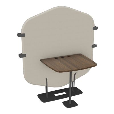 MARGOT CLOISON + TABLE - L122,7XH144,8XP75 CM