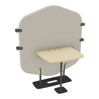 MARGOT CLOISON + TABLE - L122,7XH144,8XP75 CM