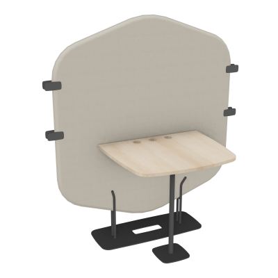 MARGOT CLOISON + TABLE - L122,7XH144,8XP75 CM