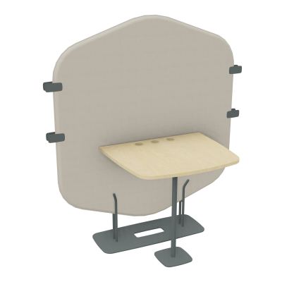 MARGOT CLOISON + TABLE - L122,7XH144,8XP75 CM