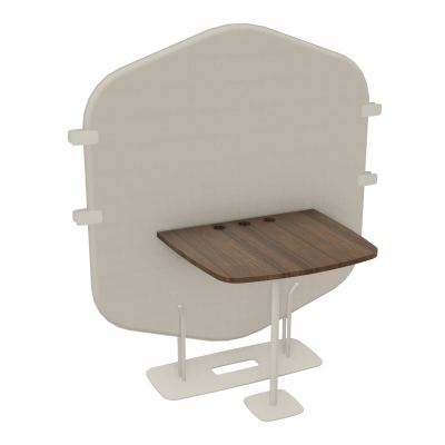 MARGOT CLOISON + TABLE - L122,7XH144,8XP75 CM