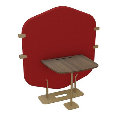 MARGOT CLOISON + TABLE - L122,7XH144,8XP75 CM