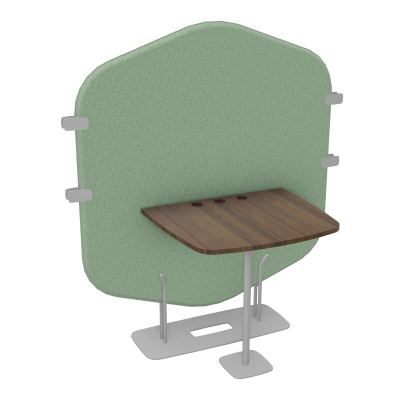 MARGOT CLOISON + TABLE - L122,7XH144,8XP75 CM