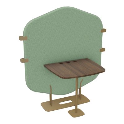 MARGOT CLOISON + TABLE - L122,7XH144,8XP75 CM