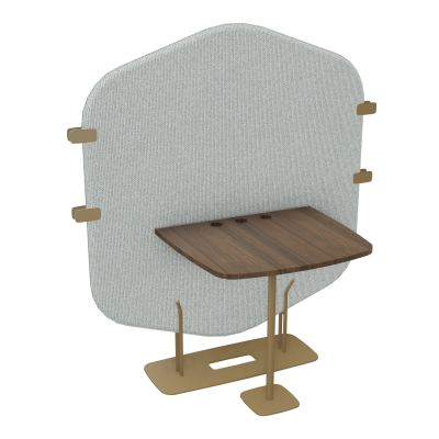 MARGOT CLOISON + TABLE - L122,7XH144,8XP75 CM T8 Z3 N6