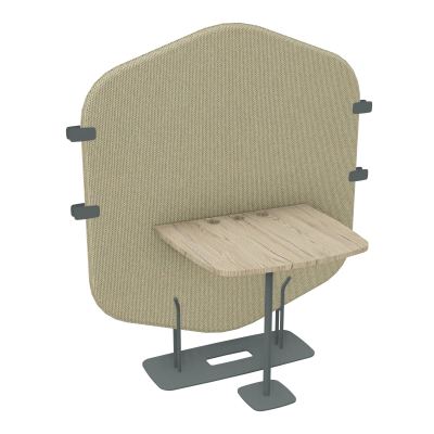 MARGOT CLOISON + TABLE - L122,7XH144,8XP75 CM TZ SU R3