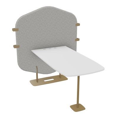MARGOT ESPACE 4 PERS. L122,7XH144,8XP156CM - CLOISON B5 - PIET. Z3 - PLAT. EP19MM MG