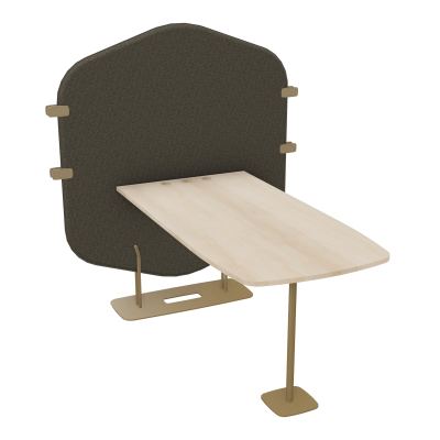 MARGOT ESPACE 4 PERS. L122,7XH144,8XP156CM - CLOISON B7 - PIET. Z3 - PLAT. EP19MM RZ