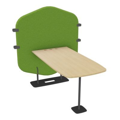 MARGOT CLOISON + TABLE - L122,7XH144,8XP156 CM BK SC R1