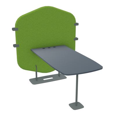 MARGOT CLOISON + TABLE - L122,7XH144,8XP156 CM BK SU R6