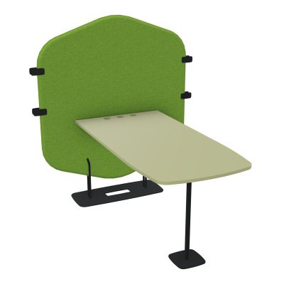 MARGOT CLOISON + TABLE - L122,7XH144,8XP156 CM BK ZP R7