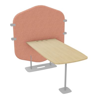 MARGOT CLOISON + TABLE - L122,7XH144,8XP156 CM BL SA R1