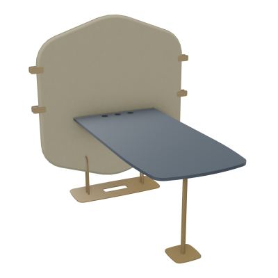 MARGOT CLOISON + TABLE - L122,7XH144,8XP156 CM CG Z3 R6