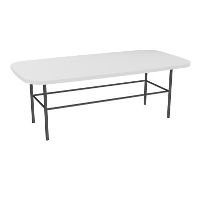 TABLE BASSE MARGOT RECTANGULAIRE L100XH35XP50CM - PLAT. EP19MM MG - PIET. SC