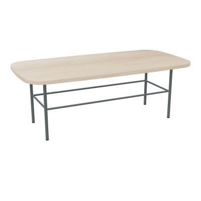 TABLE BASSE MARGOT RECTANGULAIRE L100XH35XP50CM - PLAT. EP19MM RZ - PIET. SU