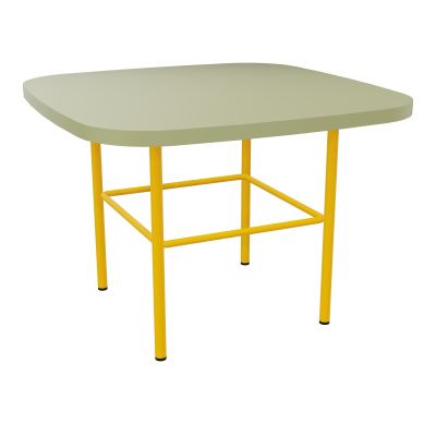 MARGOT TABLE BASSE CARREE. L50XH35XP50 CM R7 Z9