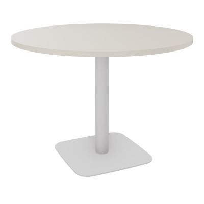 TABLE RONDE Ø100 CM PIED CENTRAL H73,5 CM  ÉP. 25 MM  N5 SD