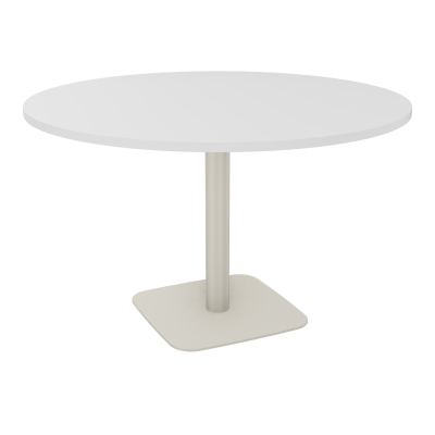 TABLE RONDE Ø120 CM PIED CENTRAL H73,5 CM ÉP. 25 MM  MG ZC