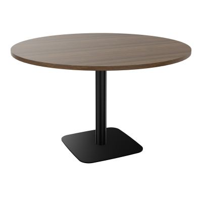 TABLE RONDE Ø120 CM PIED CENTRAL H73,5 CM ÉP. 25 MM  N6 SG