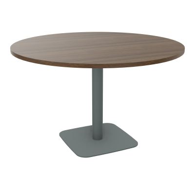 TABLE RONDE Ø120 CM PIED CENTRAL H73,5 CM ÉP. 25 MM  N6 SU