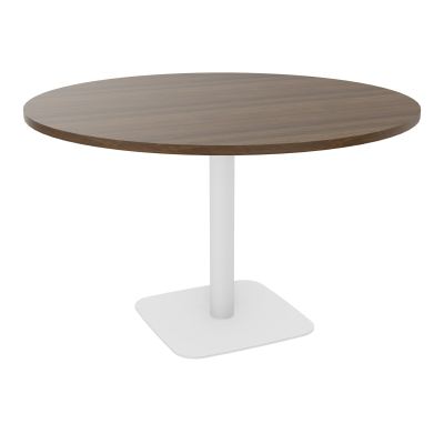 TABLE RONDE Ø120 CM PIED CENTRAL H73,5 CM ÉP. 25 MM  N6 ZO