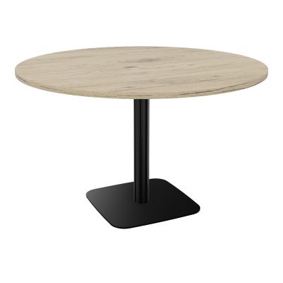 TABLE RONDE Ø120 CM PIED CENTRAL H73,5 CM ÉP. 25 MM  R3 SG
