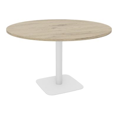 TABLE RONDE Ø120 CM PIED CENTRAL H73,5 CM ÉP. 25 MM  R3 ZO
