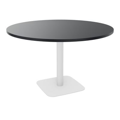 TABLE RONDE Ø120 CM PIED CENTRAL H73,5 CM ÉP. 25 MM  R9 SO