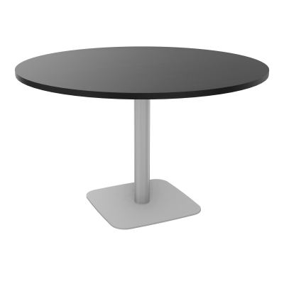 TABLE RONDE Ø120 CM PIED CENTRAL H73,5 CM ÉP. 25 MM  RK SA
