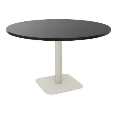 TABLE RONDE Ø120 CM PIED CENTRAL H73,5 CM ÉP. 25 MM  RK ZC