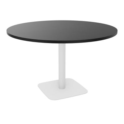 TABLE RONDE Ø120 CM PIED CENTRAL H73,5 CM ÉP. 25 MM  RK ZO