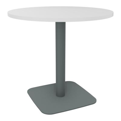 TABLE RONDE Ø80 CM PIED CENTRAL STRATIFIÉ ÉP. 23,6 MM  HZ SU