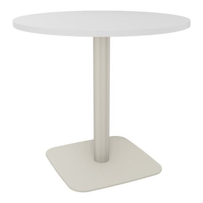 TABLE RONDE Ø80 CM PIED CENTRAL STRATIFIÉ ÉP. 23,6 MM  HZ ZC